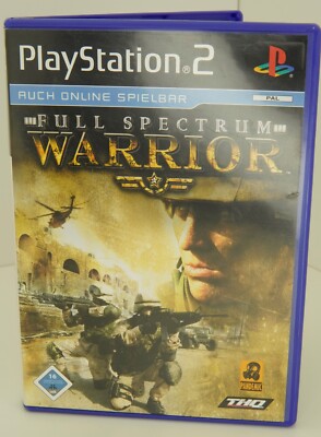 PS2 Full Spectrum Warrior Sony Playstation PS 2