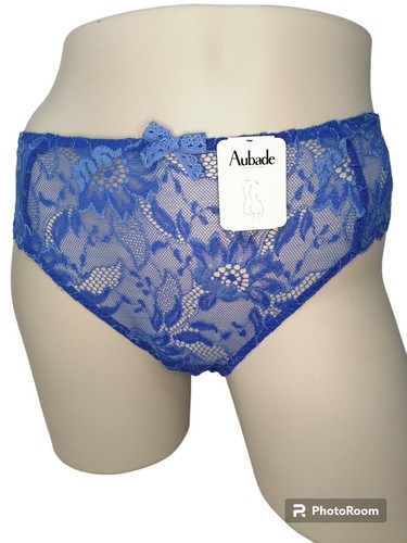 Culotte Aubade Taille FR3/EUR40 - Réf. 1324 Prune, Brésilienne, Neuf Avec étiquettes