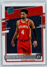 2020-21 Panini Donruss Optic Skylar Mays Rated Rookie RC #196 Atlanta Hawks