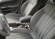 OPEL CORSA D (2006-2014) MITTELARMLEHNE PASSFORM ARMLEHNE TEXTIL SCHWARZ