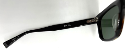 Authentic DITA Rambler DRX-2015B-53-AF Tortoise w/Green Sunglasses