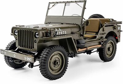 WOWRC RocHobby 1/12 1941 MB Scaler RC Jeep 4x4 Hobby Grade RTR RC