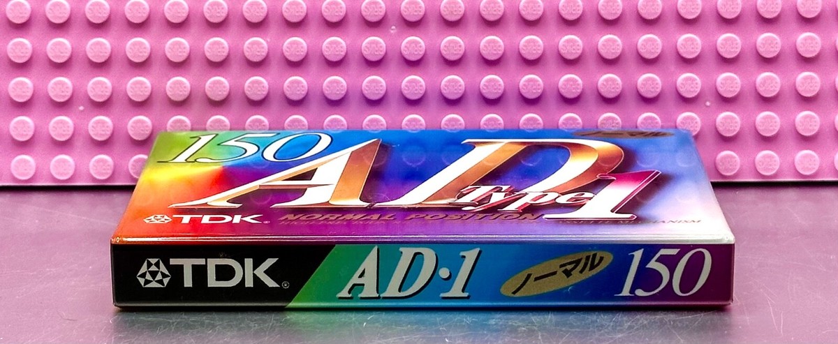 TDK AD-I 150 1995 JAPAN TYPE I BLANK CASSETTE TAPE (1) (SEALED) | eBay