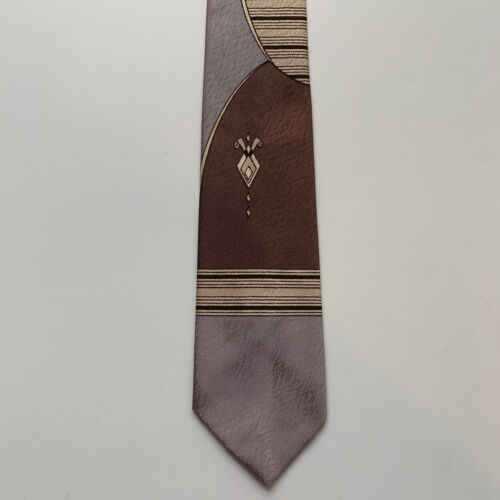 "Markenlose Vintage 1940er Herren-Krawatte 2,5"" x 55" - Bild 1 von 5