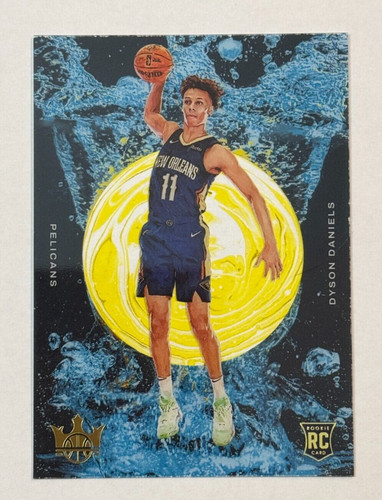 Dyson Daniels #1 2022 Panini Court Kings Acetate Rookies card