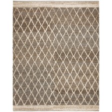 SAFAVIEH Natural Fiber NF951F Handmade Natural /Grey Rug