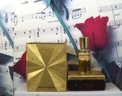 Max Factor Hypnotique Bath Perfume 0.5 FL. OZ. WB. Vintage.