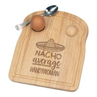 Nacho Durchschnitt Handywoman FrüHstüCk Dippy Eierbecher Brett Best Favorit Toll