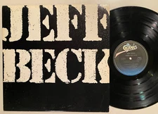 JEFF BECK There & Back Simon Phillips Jan Hammer Epic 35684 LP + inner SLV VG++