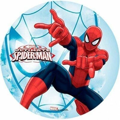 Spiderman Essbar Superhelden Hero Web Tortenaufleger Torte + TEXT