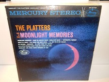 THE PLATTERS Sing of your Moonlight Memories 1963 Mercury Records Funk Soul LP