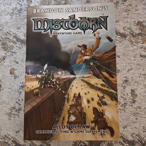 Mistborn Adventure Game Alloy of Law Campaign Setting CFG7004 Brandon Sanderson