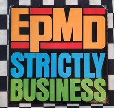 Strictly Business 7" 45 by EPMD vinyl 1988 VG 7-RE-80123 Fresh Records