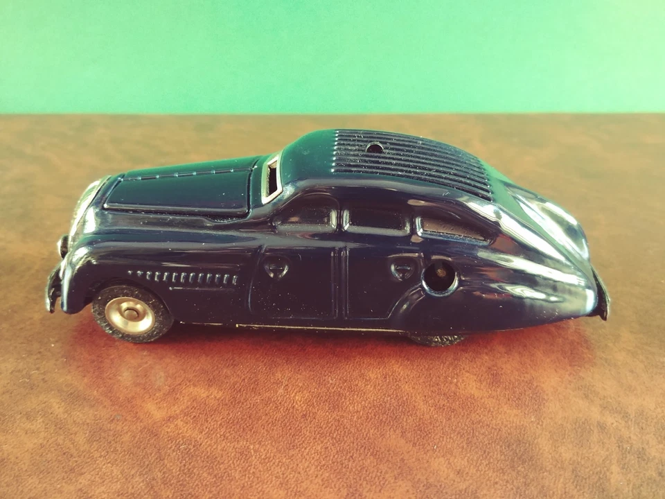 Seltene Farbe 1930er Schuco Kommando 2000 Maybach Blechspielzeug mit OVP - Bild 3 von 4