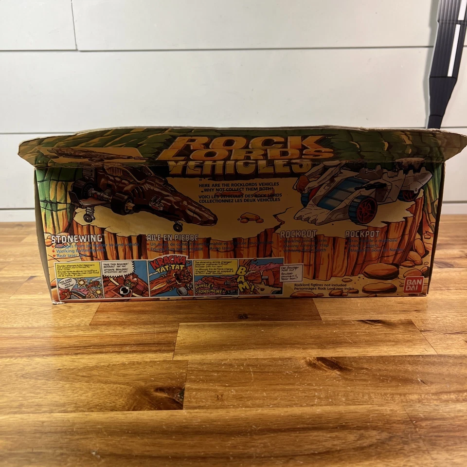 Stonewing Rock Lords GOBOTS 1986 Bandai Vehicle (Could be NIB) CIB at a Minimum - Image 3 of 4