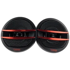DS18 TX1R Soft Dome Ferrite Tweeters 1.38" VC 4 ohm w/ Crossovers 2 Speakers