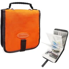 Aventik Fishing Tackle Binder Bait Storage Soft Binder Bag 10 Detachable Sleeve