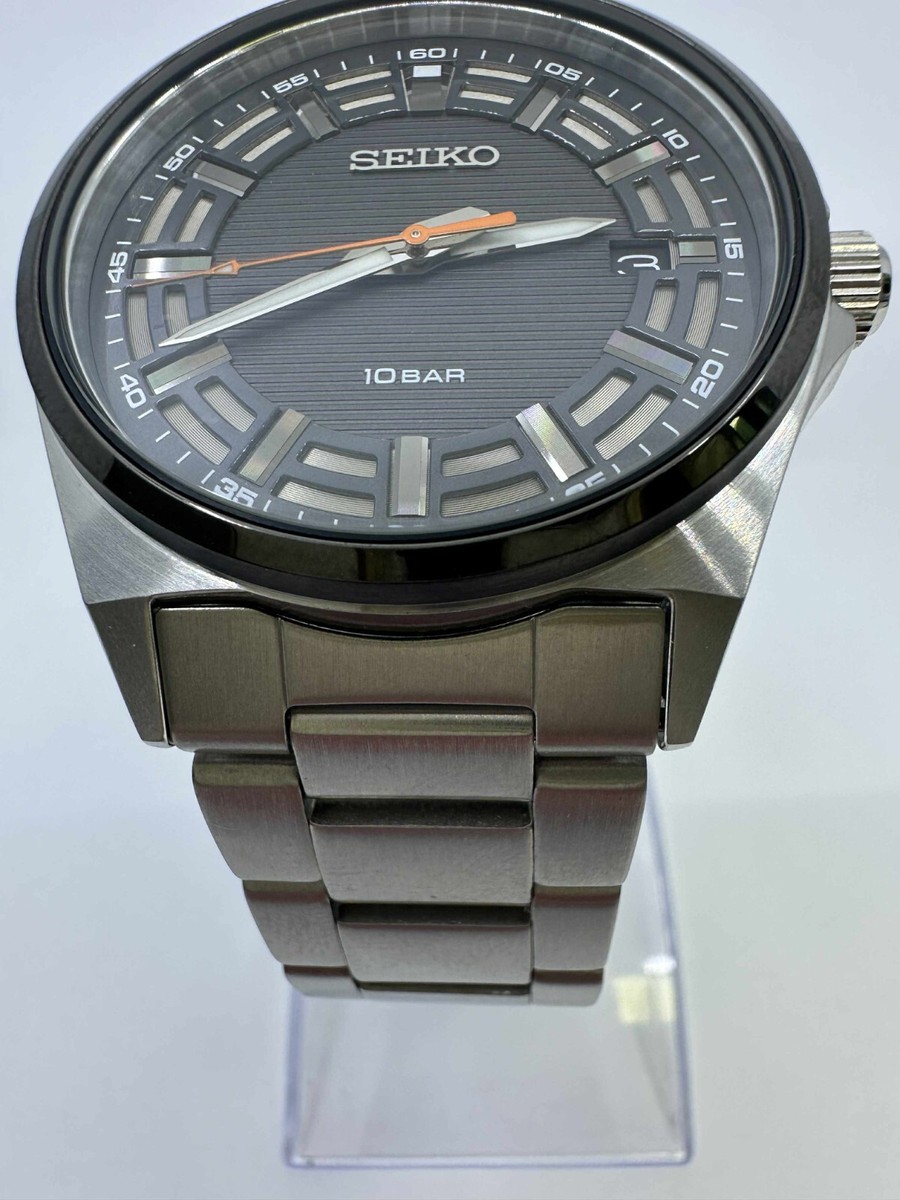 SEIKO 6N52-00G0 Men's Quartz Watch Stainless Steel Made in Japan