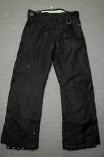 Ocean & Earth Snowboard Pants Women's Small Black Insulated Snow Ski