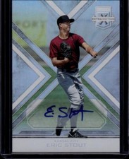 2016 Panini Elite Extra Edition Autographs #163 Eric Stout Auto KC Royals 44284