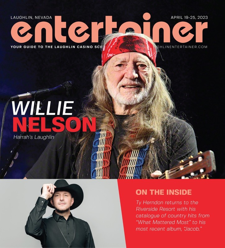 WILLIE NELSON & TY HERNDON ON COVER OF RARE MAGAZINE! OOP!! LAST ONE!