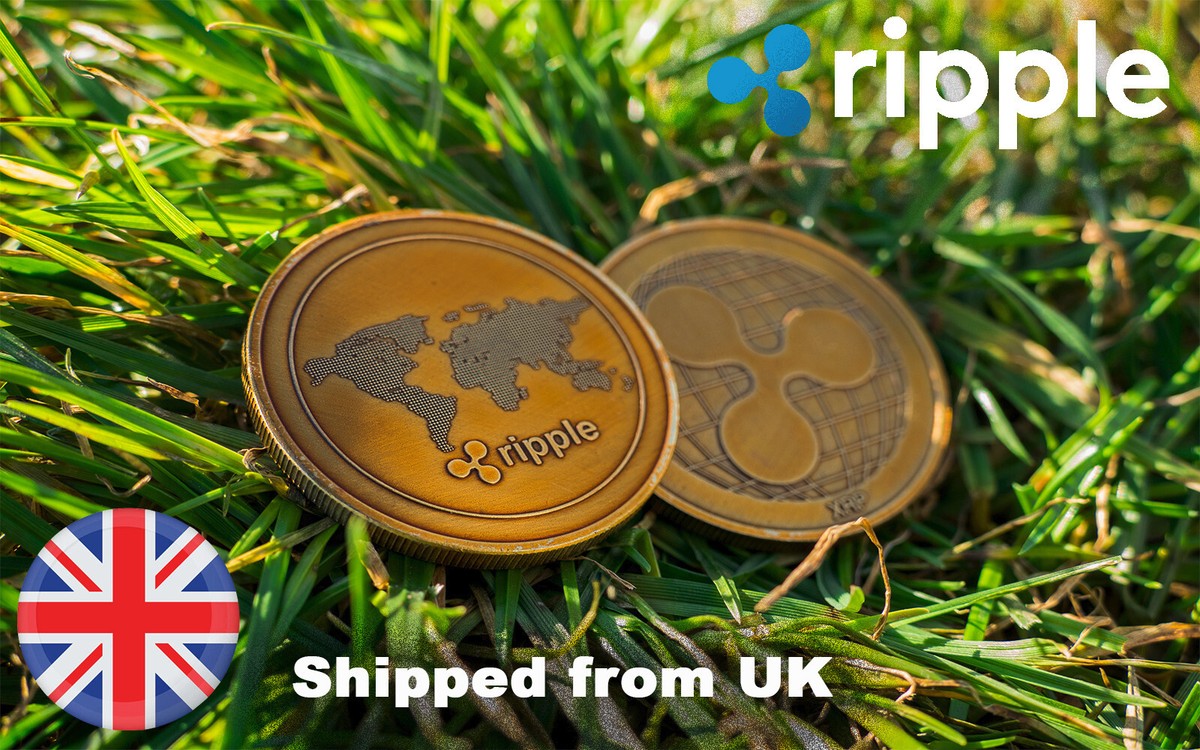 XRP crypto currency commemorative souvenir novelty coin Collectable  memorabilia | eBay UK