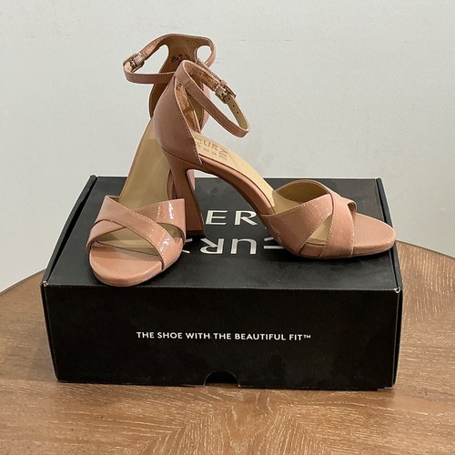 Naturalizer Women's Henson Heeled Sandal, Taupe, 6,5M - Picture 8 of 8