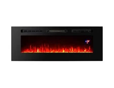 Proman Products TopLife Electric Fireplace Mounted or in Wall Recessed, 50" W...