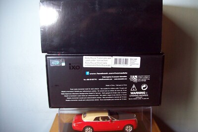 1/43 IXO MOC128P Rolls Royce Phantom Drophead Coupe 2007