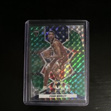 Panini 2021-22 Mosaic National Pride Green Prizm Rookie Evan Mobley #258 Cavali…