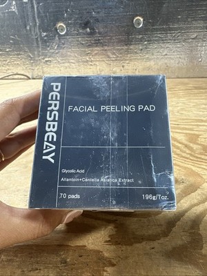 Persbeay Glycolic Acid Facial Peeling Pads 70ct Exfoliating Toner Deep Clean