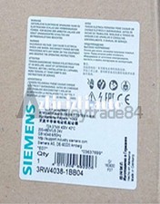 ONE NEW SIEMENS SOFT STARTER 3RW4038-1BB04