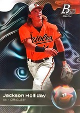 2023 Bowman Platinum - Top Prospects Jackson Holliday #TOP-97 (RC)