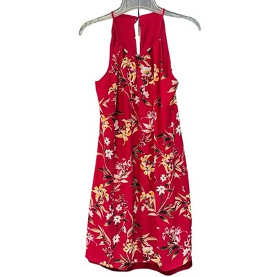 open lace back dress Red Frill Sleeve Layla Midi Dress main image 1