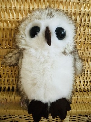Sigikid Uhu Eule Plüsch  rar selten 25cm Kuscheltier Stofftier Neuwertig