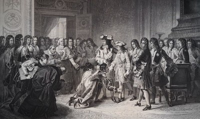 Kupferstich 1839. Philippe de France, duc d'Anjou. Thibautl (sculp.) und Gérard