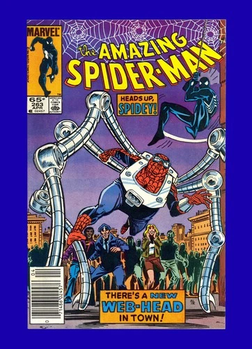 Amazing Spider-Man #263 - Birth of Norman Osborn - Black Suit - 1985 - 9.6 NM+