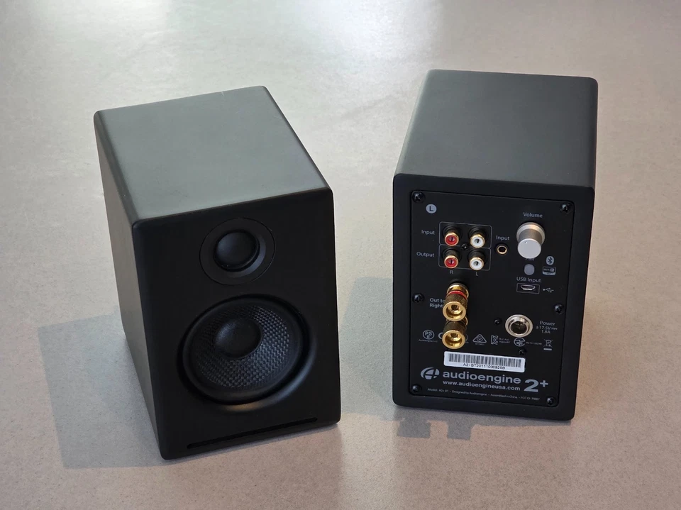 Audioengine a2+ - Bluetooth-Desktop-Lautsprecher – inkl. original Netzteil - Bild 2 von 3