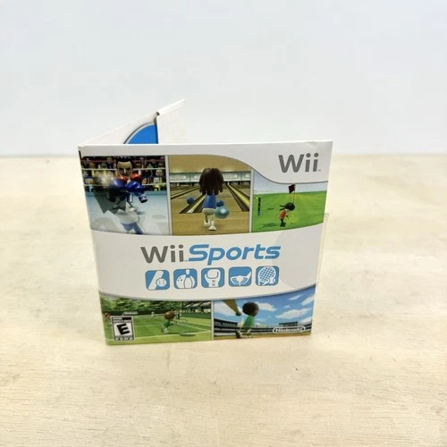 Wii Sports (Nintendo Wii, 2006) Complete CIB