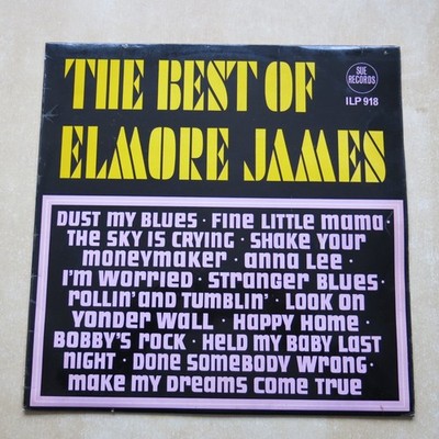 THE BEST OF ELMORE JAMES UK original vinyl LP Sue Records  ILP918 1965