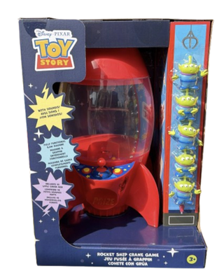 Disney Parks Pizza Planet Space Rocket Ship Crane Game Toy Story
