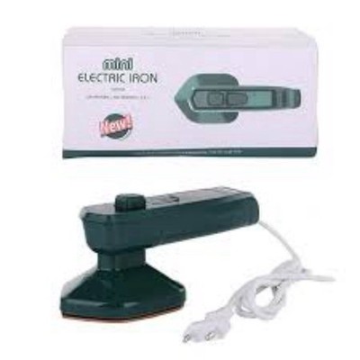 Mini Electric Iron   Dry & Wet 2-in-1, Titanium Panel, Travel Iron New