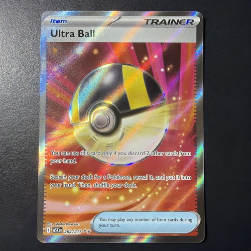 Ultra Ball 264/217 Ascended Heroes ASC Ultra Rare Full Art Holo Pokémon TCG - NM