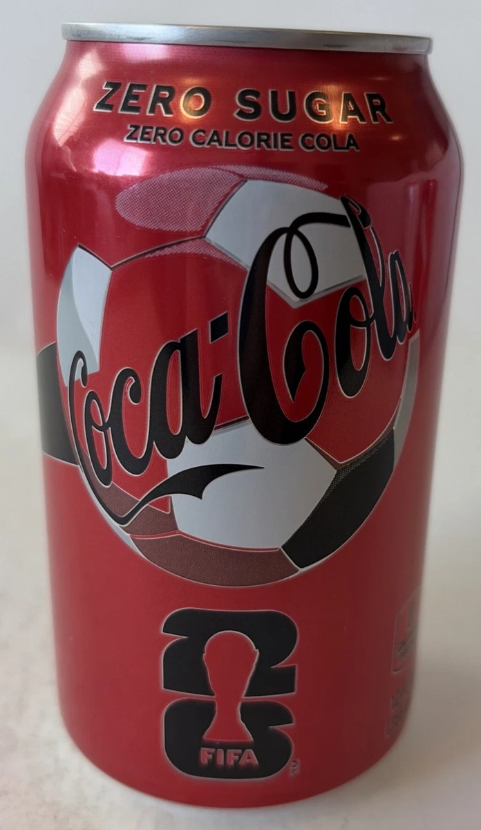 2025 12oz. COKE ZERO CAN ( FIFA WORLD CUP) EMPTY BOTTOM OPENED | eBay