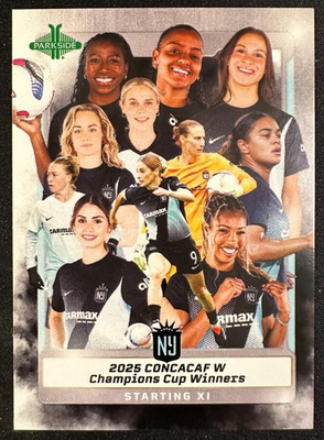 #ad NJ NY GOTHAM FC 2025 PARKSIDE NWSL VOLUME 2 SHORT PRINT VARIATION SP #SPC 3 $63.74