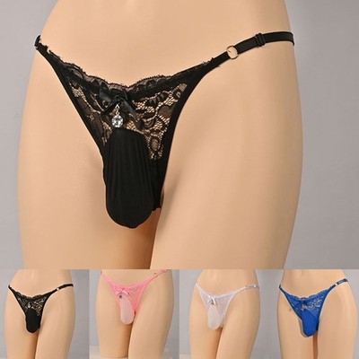 G String Beutel Polyester Slip Stil Unterwäsche Anwendbares Geschlecht