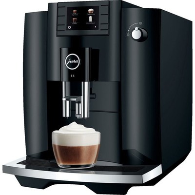 JURA E6 (EC) Kaffeevollautomat Piano Black 15 bar