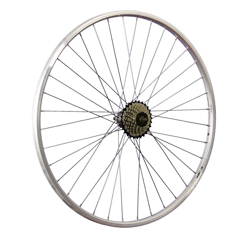 COPPIA RUOTE 26 X 1 3/8 IN ALLUMINIO MOZZO A CUSCINETTI BICI OLANDA E D'EPOCA eB