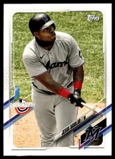 2021 Topps Opening Day Jesus Aguilar Miami Marlins #76