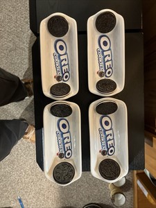 Nabisco Oreo Dishes And Cookie Jar